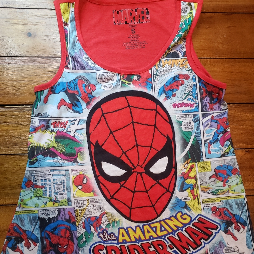 ❤Marvel Spiderman Tank❤